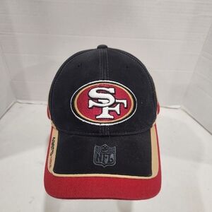 Vintage San Francisco 49ers Reebok NFL Adjustable Hat Cap 90s Cotton Mint